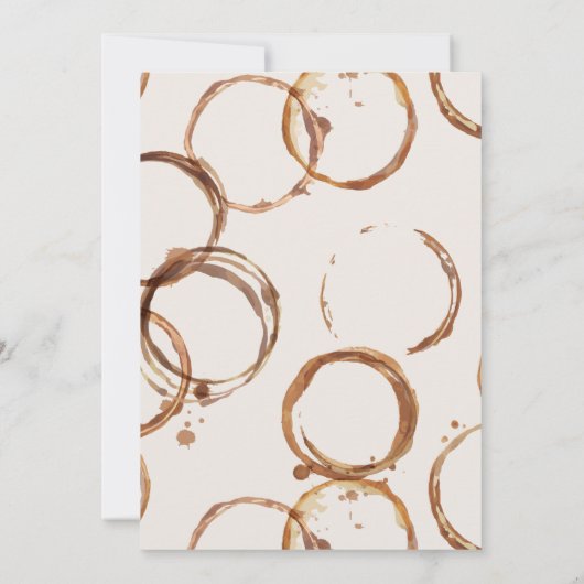 Liebe Braut Brauen Brautdusche Einladung (Rückseite)