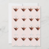 Liebe Braut Brauen Brautdusche Einladung (Rückseite)