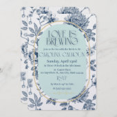 Liebe Braut Brautdusche Einladungen (Vorne/Hinten)