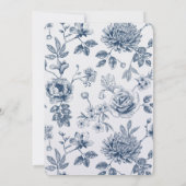 Liebe Braut Brautdusche Einladungen (Rückseite)