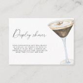 Liebe braut Brautparty Display Dusche Begleitkarte (Vorderseite)