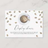 Liebe braut Brautparty Display Dusche Begleitkarte (Vorderseite)