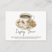 Liebe braut Brautparty Display Dusche Begleitkarte (Vorderseite)