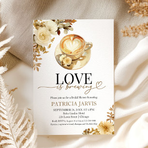 Liebe braut Brautparty Einladung