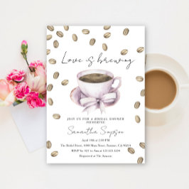 Liebe braut Brautparty Einladung