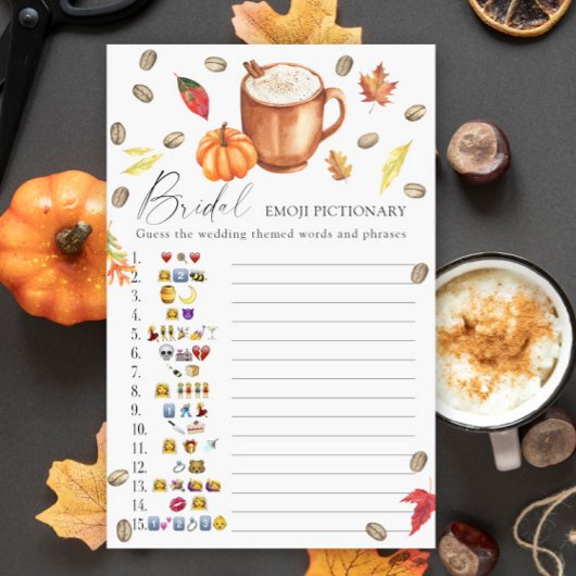 Liebe braut Brautparty Emoji-Picktionary