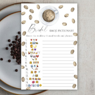 Liebe braut Brautparty Emoji-Picktionary