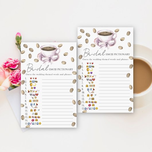 Liebe braut Brautparty Emoji-Picktionary