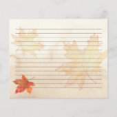 Liebe Braut Brautparty Rezept Karte (Rückseite)