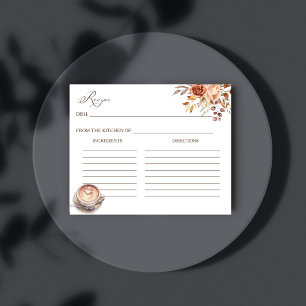 Liebe Braut Brautparty Rezept Karte