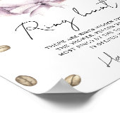 Liebe braut Brautparty Ring Jagd Spiel Poster (Ecke)