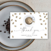 Liebe braut Dankeschön Brautparty Dankeskarte