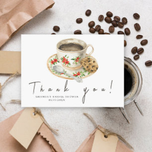 Liebe braut Dankeschön Brautparty Dankeskarte