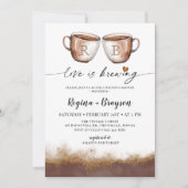 Liebe braut erste Bridal Dusche Einladung (Vorderseite)