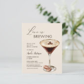 Liebe Braut Espresso Martini Brautparty (Stehend Vorderseite)