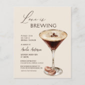 Liebe Braut Espresso Martini Brautparty (Vorderseite)