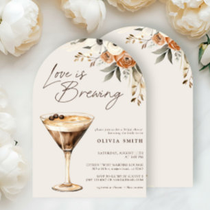 Liebe Braut Espresso Martini Brautparty Einladung
