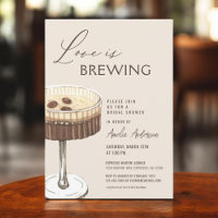 Liebe Braut Espresso Martini Brautparty