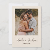 Liebe Braut Espresso Martini Brautparty Einladung (Rückseite)