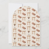 Liebe Braut Espresso Martini Brautparty Einladung (Rückseite)