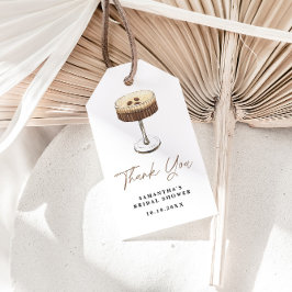 Liebe braut Espresso Martini Brautparty Geschenkanhänger