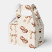 Liebe Braut Espresso Martini Brautparty Geschenkschachtel (Rückseite)