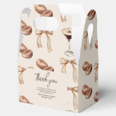 Liebe Braut Espresso Martini Brautparty Geschenkschachtel (Geöffnet)