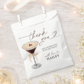 Liebe braut Espresso Martini Brautparty Geschenktütchen (Ausgeschnitten)
