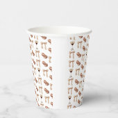 Liebe Braut Espresso Martini Brautparty Pappbecher (Rechts)