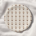 Liebe Braut Espresso Martini Brautparty Pappteller<br><div class="desc">Feiern Sie die zukünftige Braut mit einem schicken "Liebe ist Brewing" Espresso martini Brautparty Teller.</div>