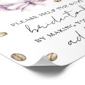 Liebe braut Hilfe der geschäftigen Brautadresse Poster (Ecke)