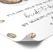 Liebe braut Hilfe der geschäftigen Brautadresse Poster (Ecke)