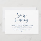 Liebe Braut, Hochzeit Probe Dinner Invitati Einladung (Vorderseite)