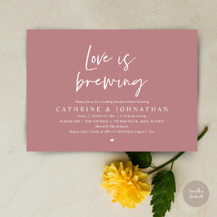 Liebe Braut, Hochzeit Probe Dinner Invitati Einladung