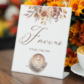 Liebe Braut Kaffee Brautparty bevorzugt Tisch Sockelschild