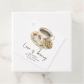 Liebe braut Kaffee Brautparty Geschenkanhänger (Beispiel)