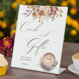 Liebe braut Kaffee Brautparty Geschenktisch Sockelschild