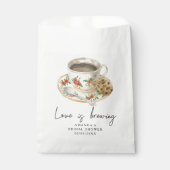 Liebe braut Kaffee Brautparty Geschenktütchen (Vorderseite)
