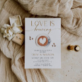 Liebe Braut Kaffee Bridal Dusche Einladung