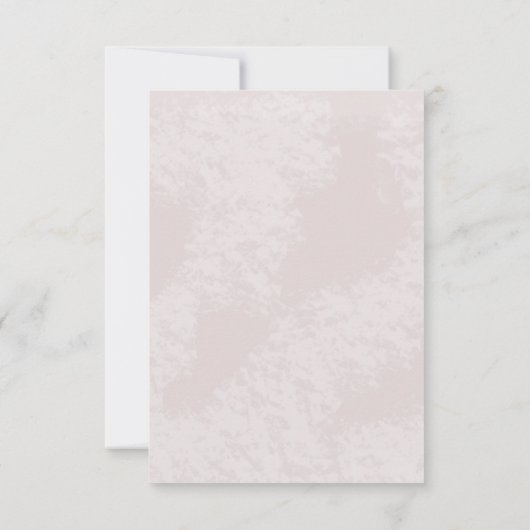 Liebe braut Kräutertee | BRAUTPARTY Einladung (Rückseite)