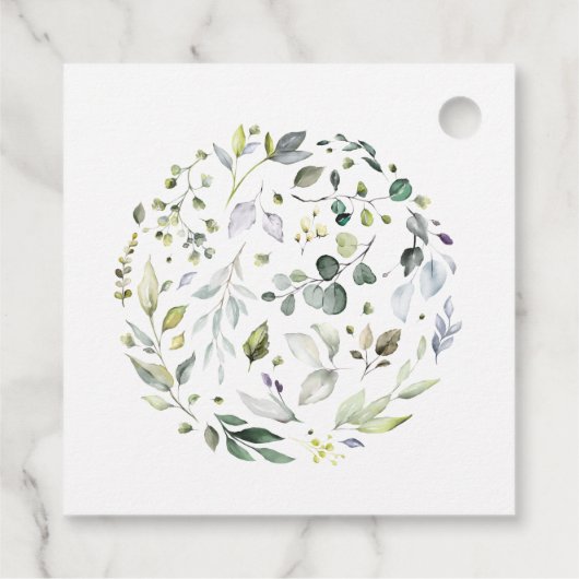 Liebe braut Kräutertee-Brautparty Geschenkanhänger (Rückseite)