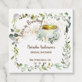 Liebe braut Kräutertee-Brautparty Geschenkanhänger