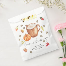 Liebe braut Pumpkin Coffee Brautparty Geschenktütchen