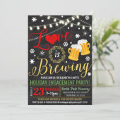 Liebe Braut Urlaub Einladung (Stehend Vorderseite)