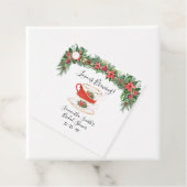 Liebe braut Weihnachts-Polterabend-Party Geschenkanhänger (Beispiel)