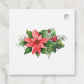 Liebe braut Weihnachts-Polterabend-Party Geschenkanhänger (Rückseite)