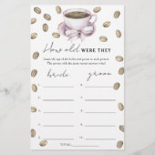 Liebe braut wie alt sie waren (Vorderseite)