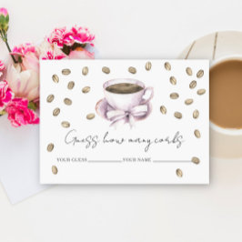 Liebe braut Wie viele Korken bridal Spiel Begleitkarte