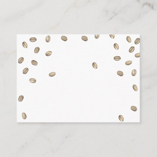 Liebe braut Wie viele Küsse Brautspiel Begleitkarte (Rückseite)