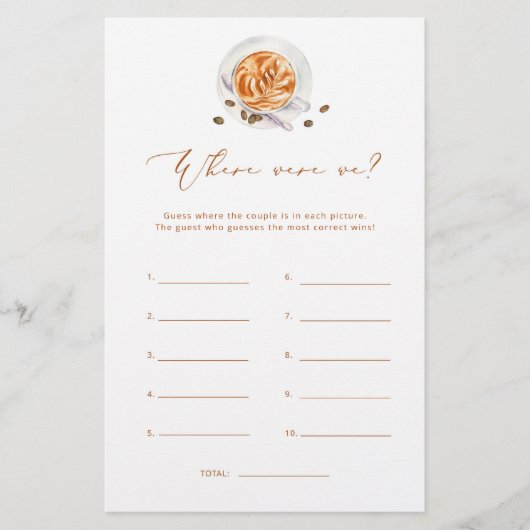 Liebe braut Wo waren wir Brautparty (Vorderseite)